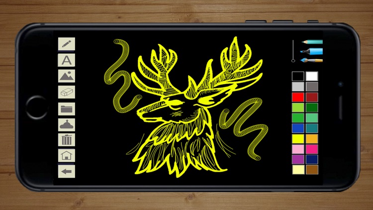 Draw with neon on screen with your finger - Premium screenshot-3