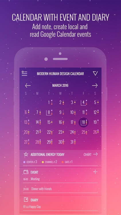 Modern Human Design Calendar by New Age Ideas Limited