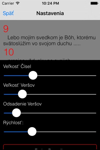 Slovakian Bible screenshot 2