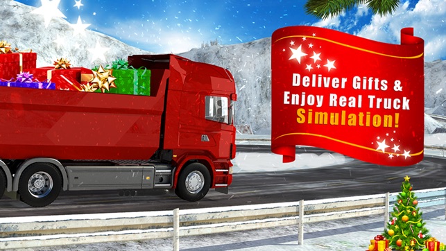 Big truck simulator: Christmas gift(圖1)-速報App