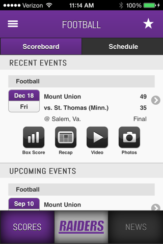 Mount Union Front Row screenshot 3