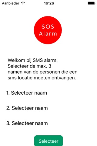 SOS Alarm screenshot 2
