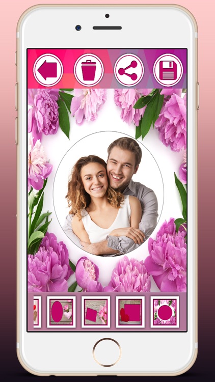 Love frames for pictures create postcards with romantic love pictures - Premium screenshot-4