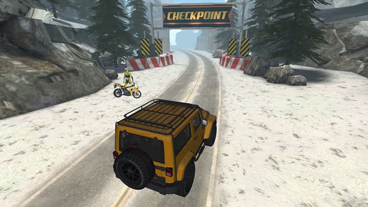 3D Snow Truck Racing - eXtreme Winter Driving Monster Trucks Race Games screenshot-4
