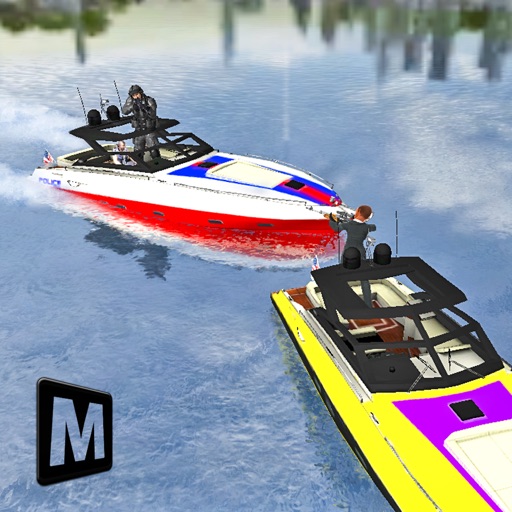 Boat Driving 3D: Crime Chase iOS App