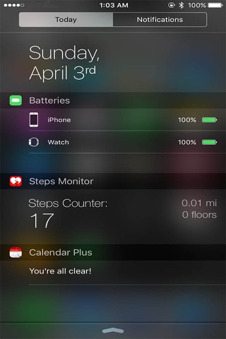 HeartBeat - Steps Monitor Widget screenshot 2