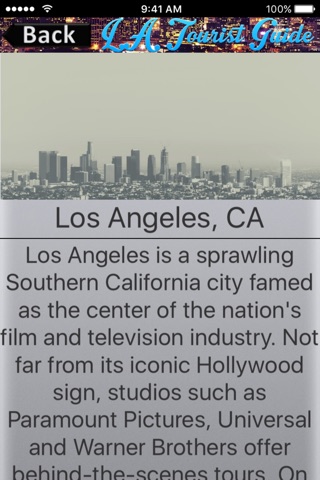 Los Angeles Tourist Guide screenshot 2