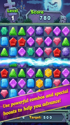 Star Zombie: Crazy Jewels Match(圖3)-速報App