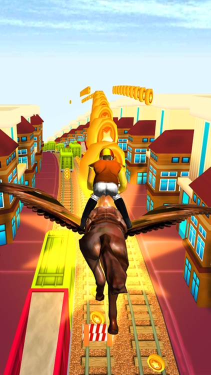 Crazy Horse Subway Surf screenshot-3