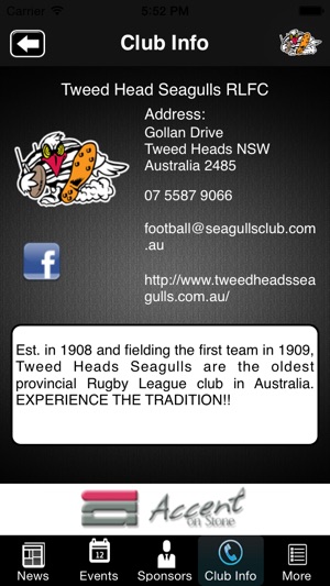 Tweed Heads Seagulls Rugby League Senior and Junior Football(圖4)-速報App