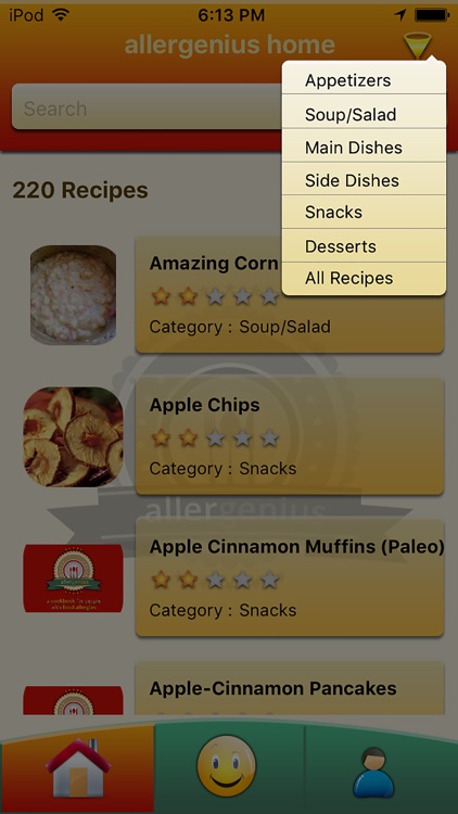 Allergenius screenshot-3