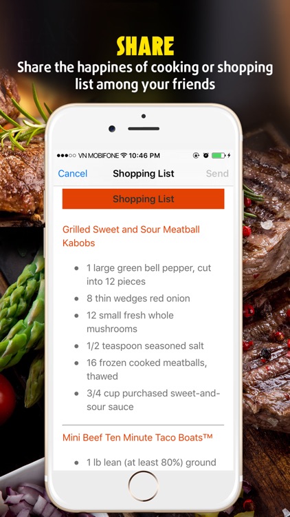 Yummy Beef Recipes Pro screenshot-4