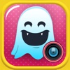 Quick Text on Photo Editor- Add Cute Stickers and Write Captions in Colorful Ghost Frames