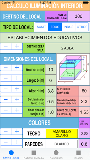 ILUMINACIÓN INTERIOR