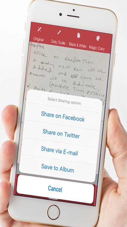 Doc Scanner Kit: resize report,pdf & save or share