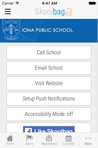 Iona Public School - Skoolbag screenshot 4