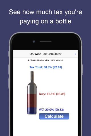 UK Wine Tax Calculator screenshot 2
