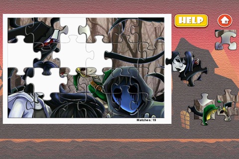 Cartoon Jigsaw Puzzle Box for Creepypasta screenshot 2