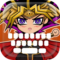 Custom Keyboard Cartoon Anime Manga : Color & Wallpaper Themes in The Yugioh Design Collection