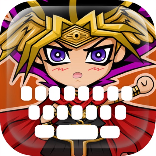 Custom Keyboard Cartoon Anime Manga : Color & Wallpaper Themes in The Yugioh Design Collection icon