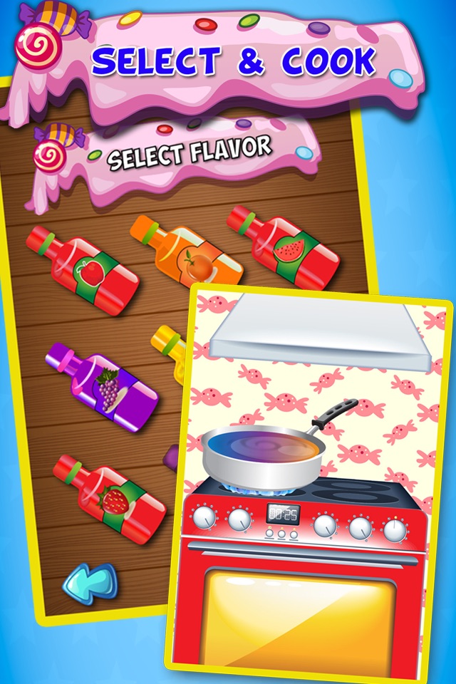 Candy Maker-free hot sweet food fun Cooking game for kids,girls & teens & family screenshot 2