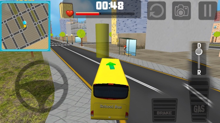 Kids School Bus Learning Driver 3d simulator