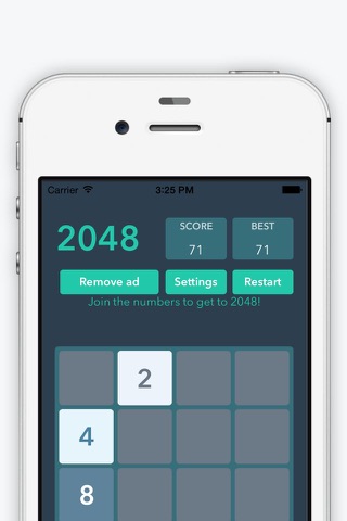 2048 - 数字パズルゲーム screenshot 2