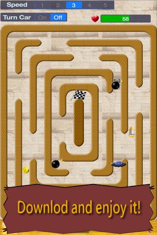 Crazy Maze Racing screenshot 4