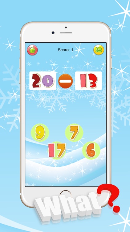 Math Addition And Subtraction Puzzles Free Games 1 screenshot-3