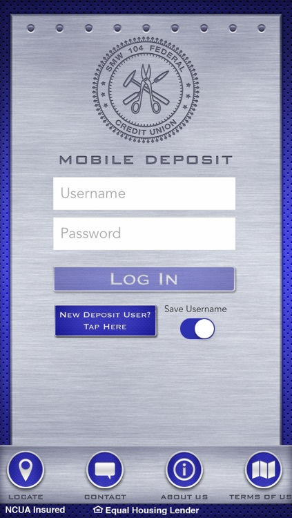 SMW 104 Federal Credit Union Mobile Deposit
