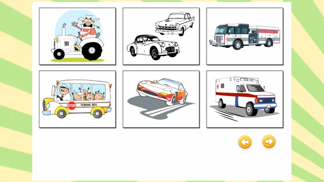 Car Printable Coloring Pages for Pre K to Junior School Game(圖2)-速報App