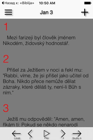 Czech Bible screenshot 3