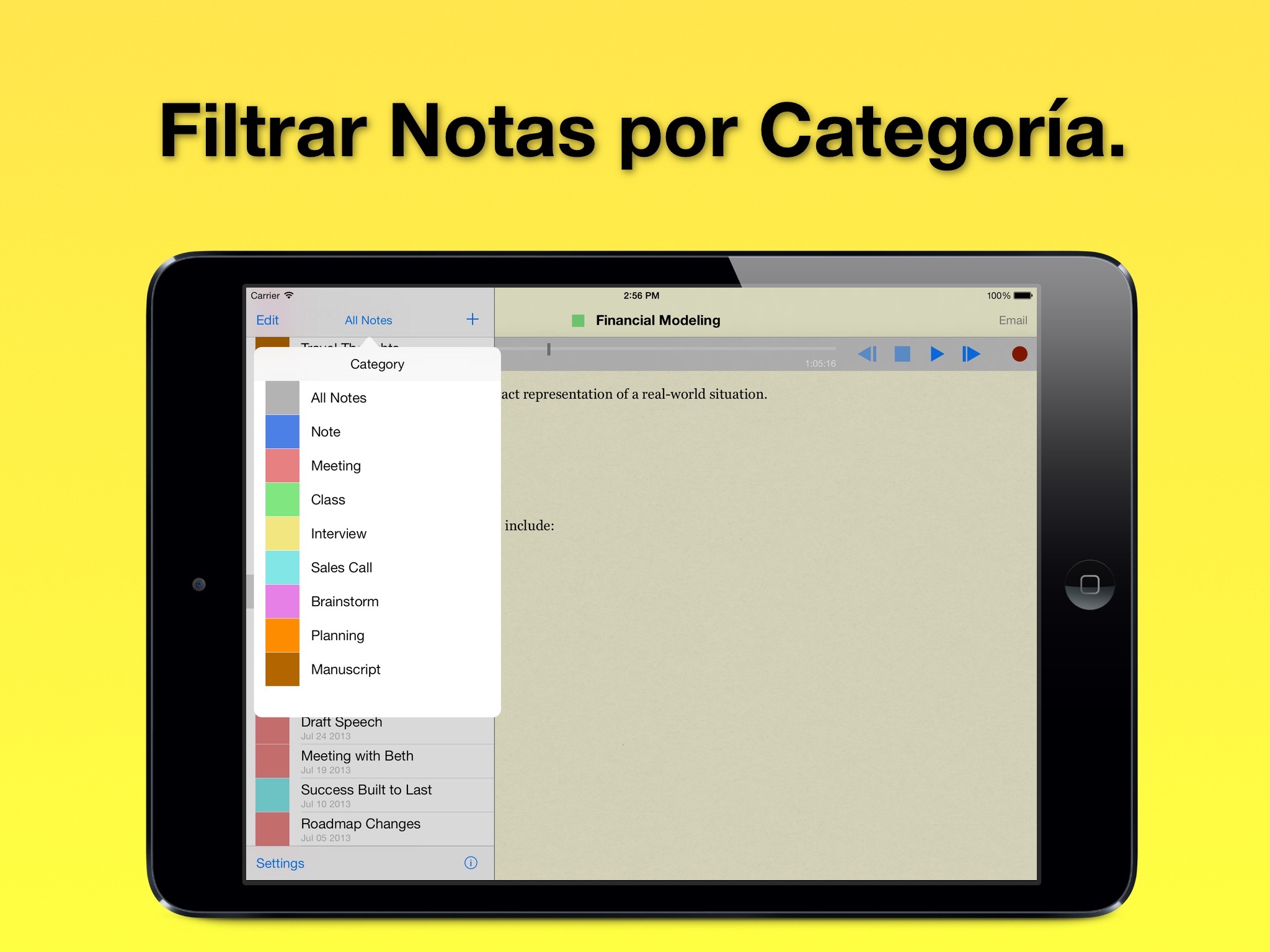Audio Notebook: Voice Recorder screenshot 3