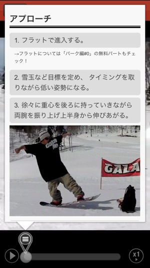 ゲレンデヒーロー スノーボード動画ハウツー Snowboard How To On The App Store