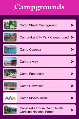 Nebraska Campgrounds and RV Parks screenshot 2