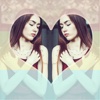 Edit photos for mirror color style, color picture & text free - Mirror Color Shape