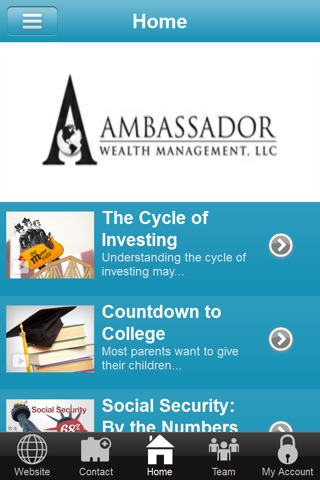 Ambassador Wealth Management, LLC screenshot 2