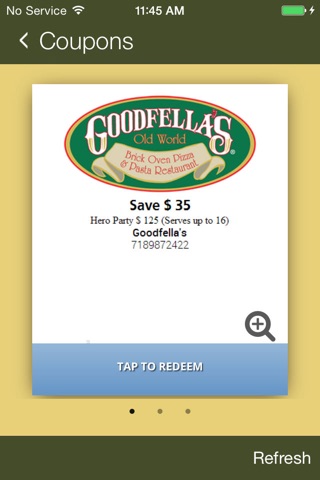 The Original Goodfella's Pizza screenshot 2