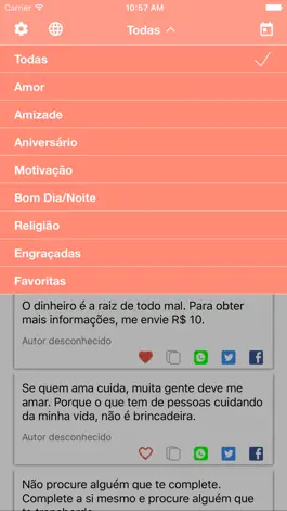 Game screenshot Mensagens e Frases - Mensagens Diárias e Muito Mais! apk