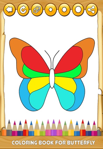 Butterfly Coloring Book For Toddlers screenshot 4
