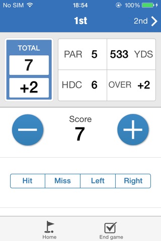 MISA Golf: GPS, Scorecard, HDC screenshot 2