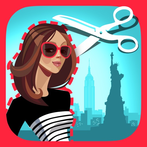 Cut and Paste- add your photos to pictures and collages and share iOS App