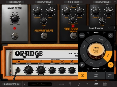 AmpliTube Orange for iPad screenshot 4