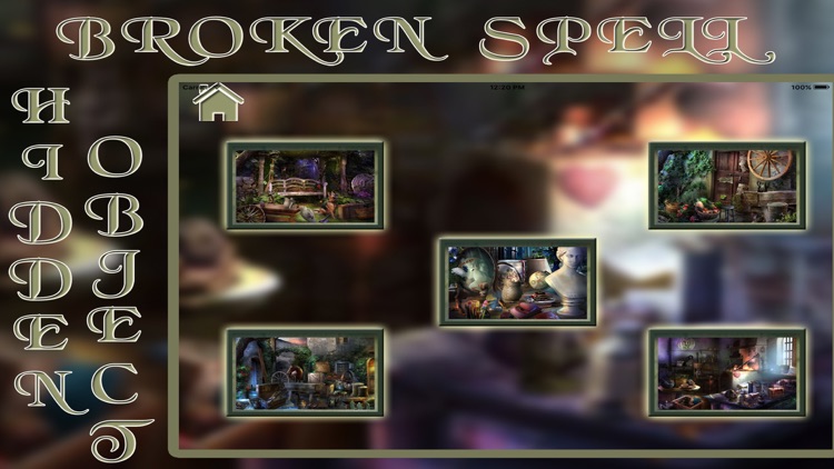 Broken Spell Hidden Object