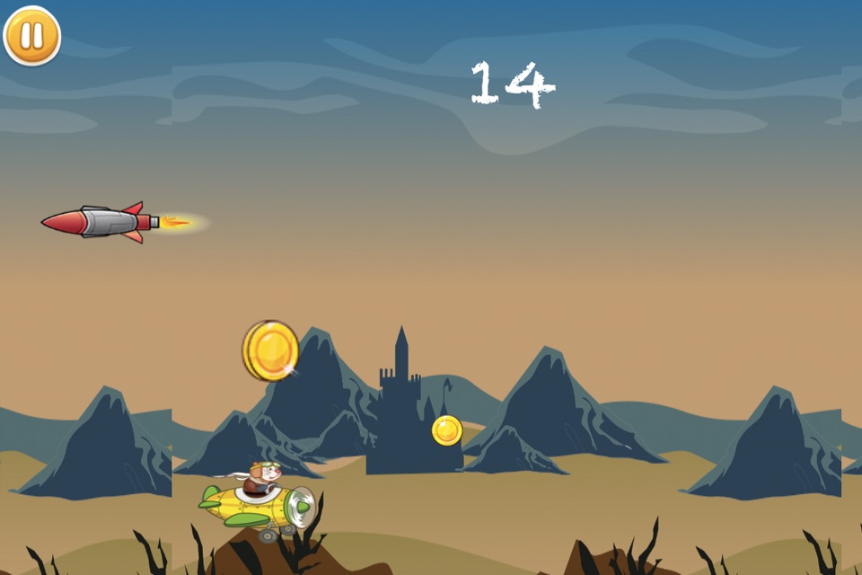Hero Cat Flying - The Funny Jetpack Adventure Game screenshot 3