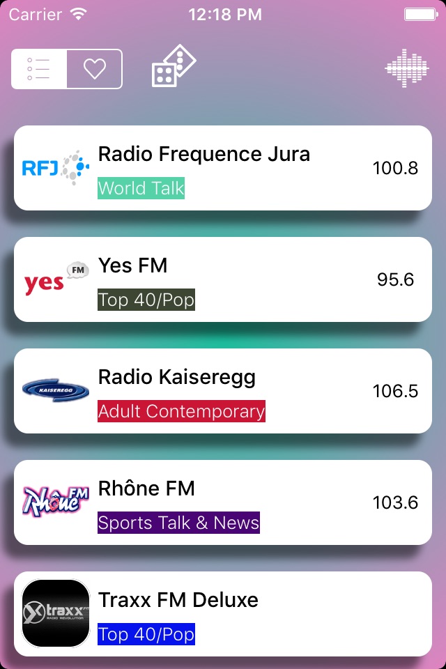 Radio  - Swissradio - Internet Radios screenshot 3