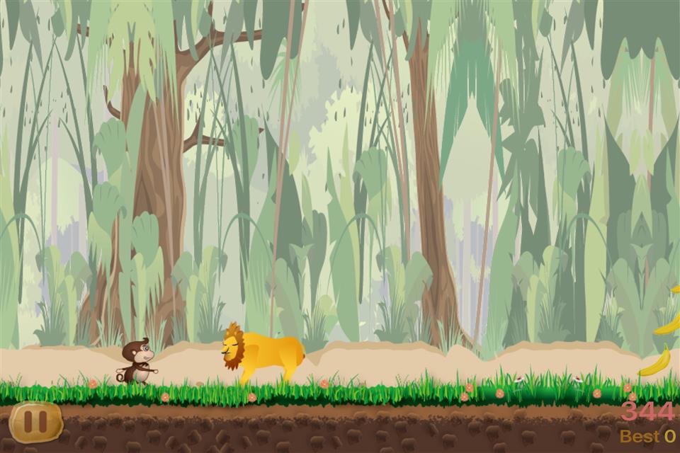 Flying Monkey - Jungle Adventure screenshot 2