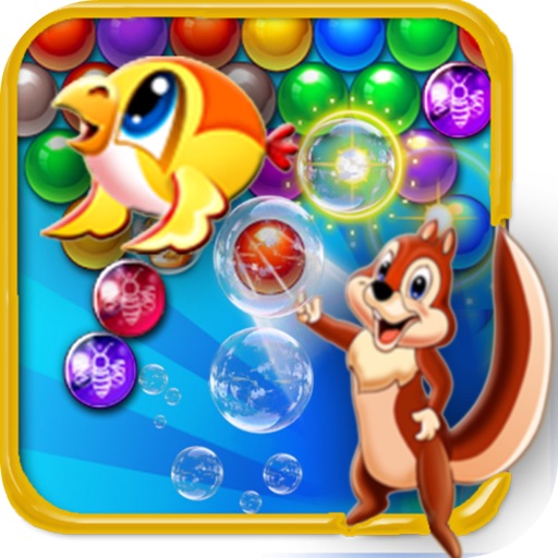 Crazy Bubble Popper Rescue Bird iOS App