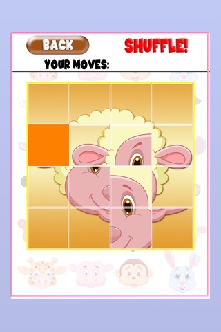 Animal Sliding Puzzle Game For Kids screenshot 2