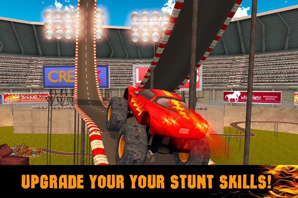 Extreme Monster Truck Stunt Racing 3D screenshot 4